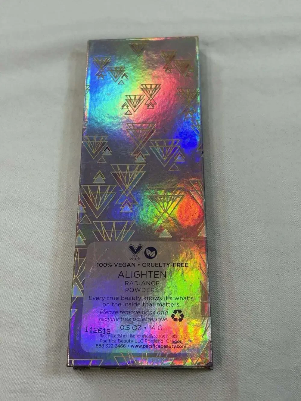 PACIFICA Alighten Radiance Powders Palette, 0.5 OZ